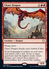 (030)《混沌のドラゴン/Chaos Dragon》[AFC] 赤R