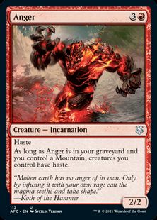 (113)《憤怒/Anger》[AFC] 赤U