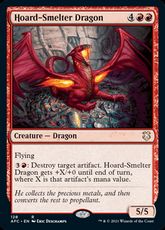 (128)《蔵製錬のドラゴン/Hoard-Smelter Dragon》[AFC] 赤R