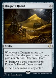 (204)《ドラゴンの財宝/Dragon's Hoard》[AFC] 茶R