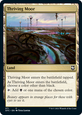 (271)《興隆する湿地帯/Thriving Moor》[AFC] 土地C