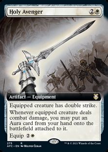 (275)■拡張アート■《ホーリィ・アヴェンジャー/Holy Avenger》[AFC-BF] 白R