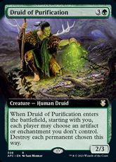 (308)■拡張アート■《浄化のドルイド/Druid of Purification》[AFC-BF] 緑R