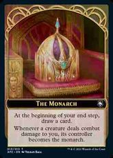 (013/009)《統治者+ドラゴン・スピリットトークン/The Monarch+Dragon Spirit Token》[AFC] 無/金