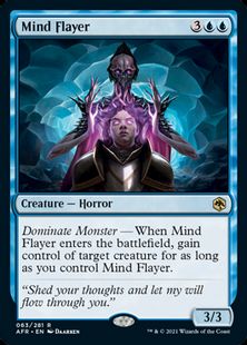 (063)《マインド・フレイヤー/Mind Flayer》[AFR] 青R