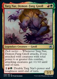 Targ Nar, Demon-Fang Gnoll