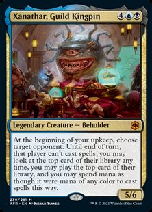 (239)《ギルドの重鎮、ザナサー/Xanathar, Guild Kingpin》[AFR] 金R