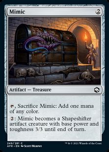 【Foil】(249)《ミミック/Mimic》[AFR] 茶C