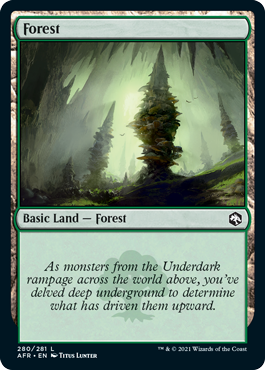 (280)《森/Forest》[AFR] 土地