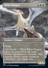 (288)■ボーダーレス■《ホワイト・ドラゴン/White Dragon》[AFR-BF] 白U