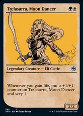 【Foil】(346)■ショーケース■《月の踊り手、トレラッサーラ /Trelasarra, Moon Dancer》[AFR-BF] 金U