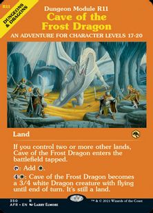 買取 ショーケース フロスト ドラゴンの洞窟 Cave Of The Frost Dragon Afr Bf 土地r 日本最大級 Mtg通販サイト 晴れる屋