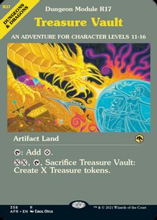 (358)■ショーケース■《宝物庫/Treasure Vault》[AFR-BF] 土地R