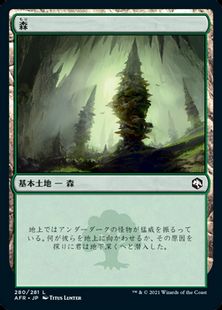 (280)《森/Forest》[AFR] 土地