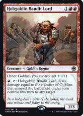 【Foil】(147)■アンパサンド■《ホブゴブリンの山賊の頭/Hobgoblin Bandit Lord》[アンパサンド・カード] 赤R