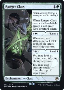 【Foil】(202)■アンパサンド■《レンジャー・クラス/Ranger Class》[アンパサンド・カード] 緑R