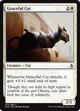 《優雅な猫/Graceful Cat》[AKH] 白C