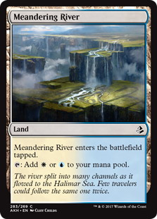《曲がりくねる川/Meandering River》[AKH] 土地C