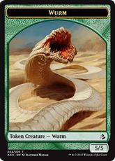 (024)《ワームトークン/Wurm Token》[AKH] 緑