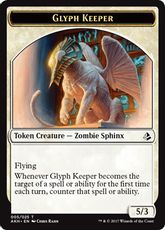 (005)《象形の守り手トークン /Glyph Keeper Token》[AKH] 白