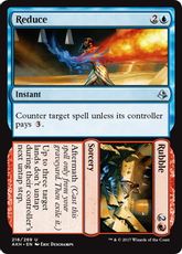 【Foil】《粉骨+砕身/Reduce+Rubble》[AKH] 分U