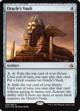 【Foil】《神託者の大聖堂/Oracle's Vault》[AKH] 茶R