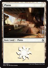 【Foil】(257)《平地/Plains》[AKH] 土地