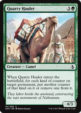 《採石場の運び屋/Quarry Hauler》[AKH] 緑C