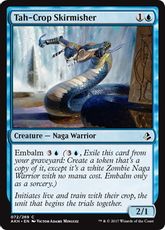 【Foil】《ター一門の散兵/Tah-Crop Skirmisher》[AKH] 青C