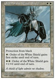 《白き盾の騎士団/Order of the White Shield》[ATH] 白U
