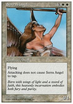 《セラの天使/Serra Angel》[ATH] 白U