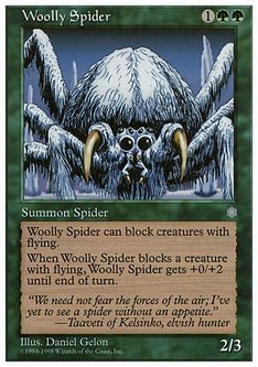 《Woolly Spider》[ATH] 緑C