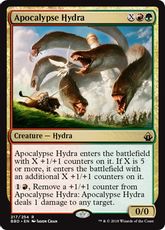 【Foil】《黙示録のハイドラ/Apocalypse Hydra》[BBD] 金R