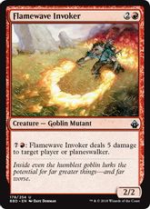 【Foil】《炎波の発動者/Flamewave Invoker》[BBD] 赤U