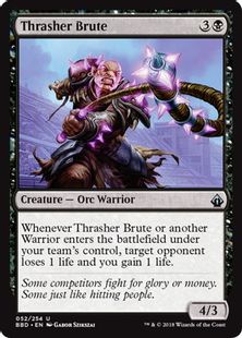 《打破する粗暴者/Thrasher Brute》[BBD] 黒U