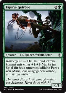 《タジュールの重鎮/Tajuru Stalwart》[BFZ] 緑C
