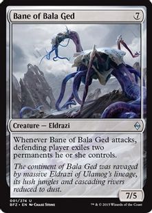 【Foil】《バーラ・ゲドを滅ぼすもの/Bane of Bala Ged》[BFZ] 無U