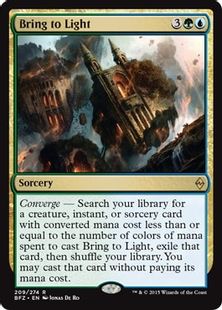 《白日の下に/Bring to Light》[BFZ] 金R