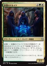 【Foil】《林番のドルイド/Grovetender Druids》[BFZ] 金U