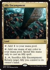 【Foil】《同盟者の宿営地/Ally Encampment》[BFZ] 土地R