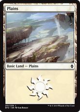 (251)《平地/Plains》(Normal Border)[BFZ] 土地