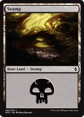 (260)《沼/Swamp》(Normal Border)[BFZ] 土地