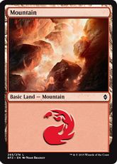 (265)《山/Mountain》(Normal Border)[BFZ] 土地