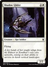 【Foil】《影の滑空者/Shadow Glider》[BFZ] 白C