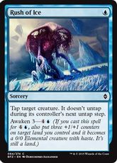 《氷の猛進/Rush of Ice》[BFZ] 青C