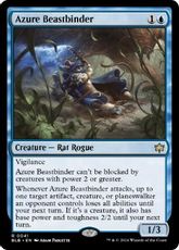 (041)《群青の獣縛り/Azure Beastbinder》[BLB] 青R