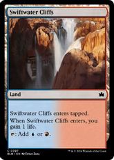 (397)《急流の崖/Swiftwater Cliffs》[BLB] 土地C