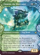 【Foil】(329)■ショーケース■《心配潮、クレメント/Clement, the Worrywort》[BLB-BF] 金R