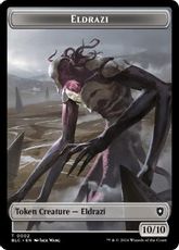 (002/037)《エルドラージ+手掛かりトークン/Eldrazi+Clue Token》[BLC] 無/茶