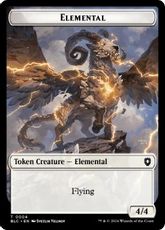 (004/016)《エレメンタル+サメトークン/Elemental+Shark Token》[BLC] 白/青